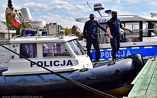 W każdym sezonie odnotowują około 100 interwencji. Policyjne patrole wodne w Elblągu mają sporo pracy